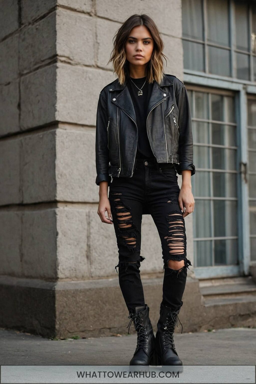 13-grunge-inspired-black-outfits-for-women-who-love-edgy-fashion