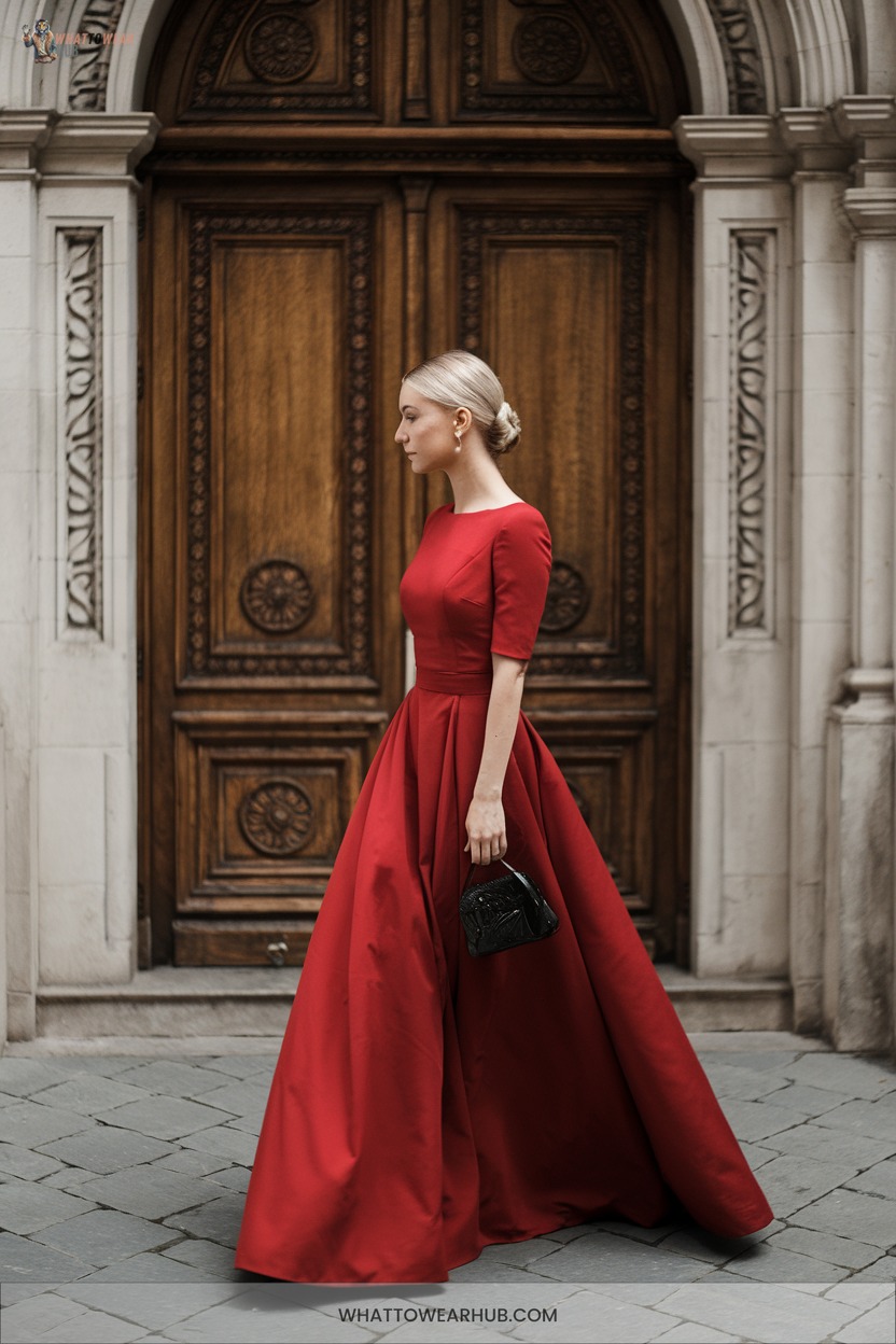 15 Elegant Red Outfit Ideas For Special Events