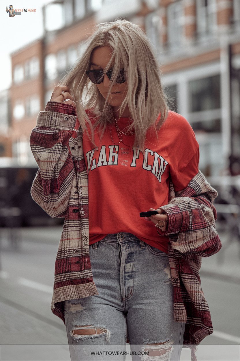 15 Edgy Red Streetwear Outfit Ideas