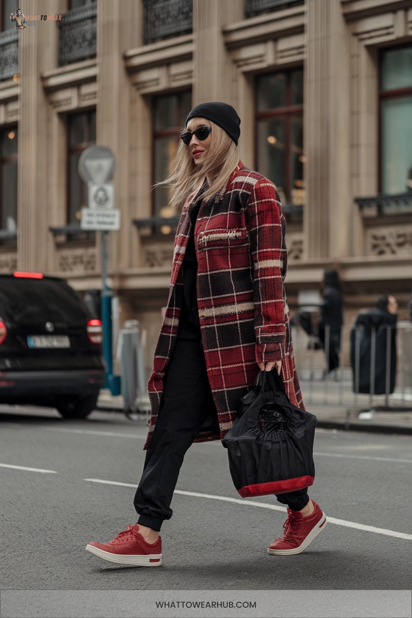 15 Edgy Red Streetwear Outfit Ideas